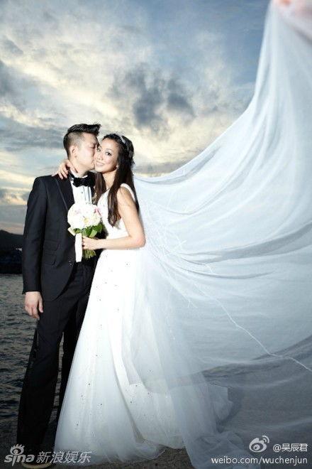 明星结婚的照片,浪漫婚礼照片集锦  第1张
